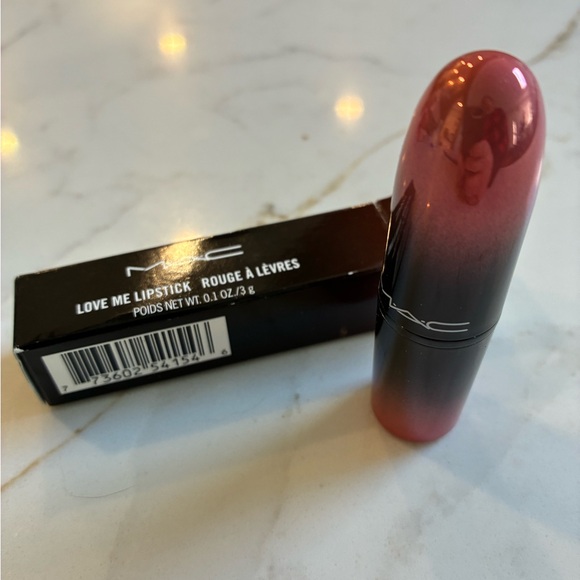 MAC lipstick in “DGAF”. Lovely shade of brown with some sheen to it. Brand new! - Picture 4 of 10